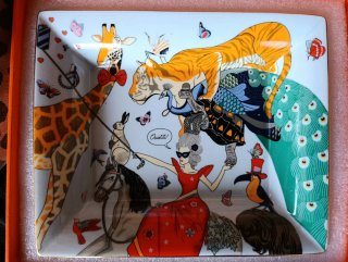 Hermès Cenicero Diseño Animales