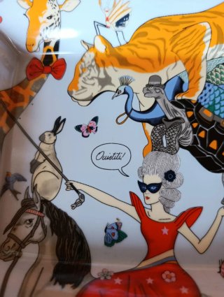 Hermès Cenicero Diseño Animales