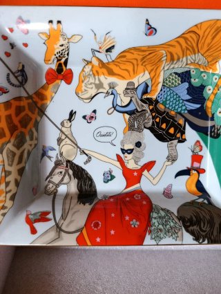 Hermès Cenicero Diseño Animales