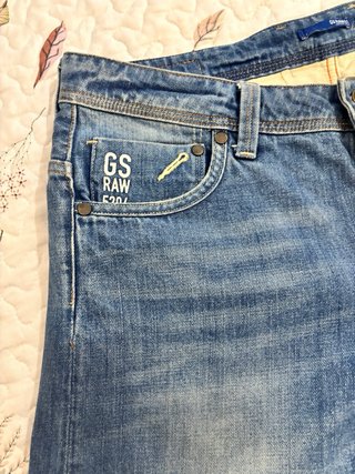 Vaqueros G-Star RAW Azules Cortos