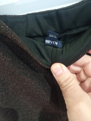 Pantalón brillo niña