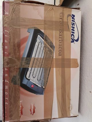 Plancha barbacoa Eléctrica Nishica 2000W