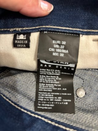 Vaquero corto G-Star RAW azul