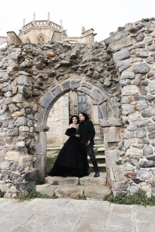 Vestido Negro Novia