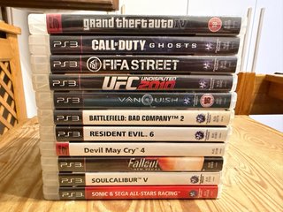 11 Giochi PS3 Usati - Testati e Funzionanti