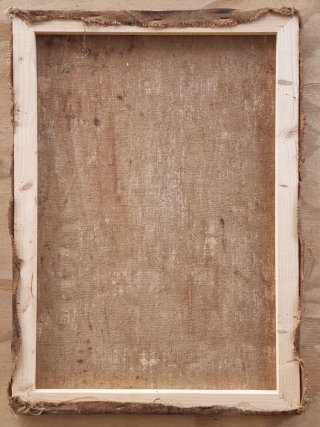 Icona Arcangelo Michele 80x60 con cornice dorata