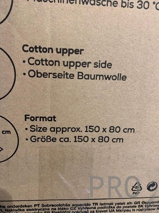 Beurer Colcha térmica UB 75 para cama