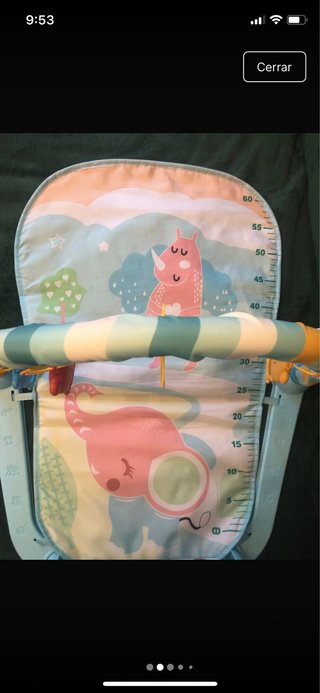 Centro de actividades para bebés 0-6 meses