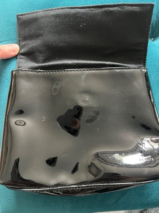 Necessaire Yves Saint Laurent Nero in Charol