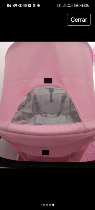 Cochecito Asalvo Baby rosa