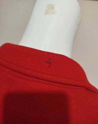 Giacca Luisa Spagnoli Rossa 100% Lana