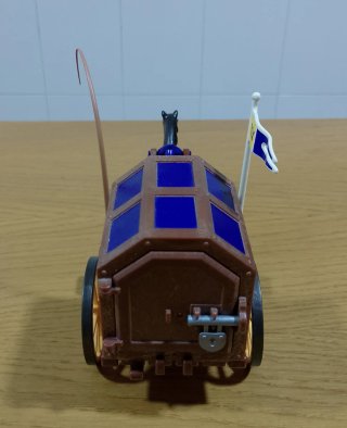 Playmobil Carro medieval con Caballo y Bandera