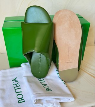 Sandali Bottega Veneta Pelle Verde