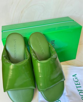 Sandali Bottega Veneta Pelle Verde