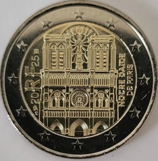 Moneda 2 euros Francia 2025.SIN CIRCULAR.