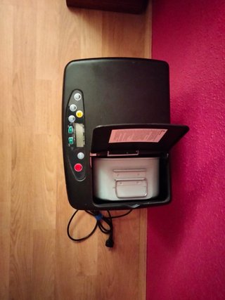 Estufa de parafina negra
