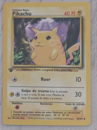 Lote Pikachu alberto