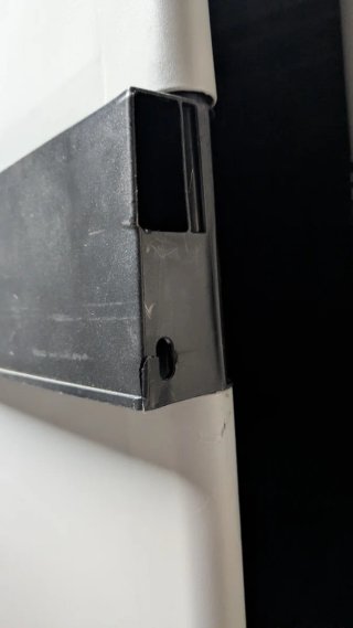 Armario alto XL Spaceo gris plástico