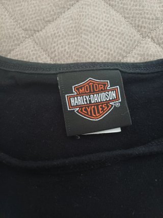 T-shirt Harley-Davidson Donna Nera