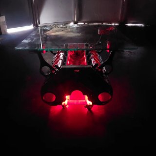 Mesa cristal motor