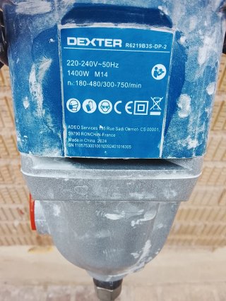 Batidora de obra Dexter