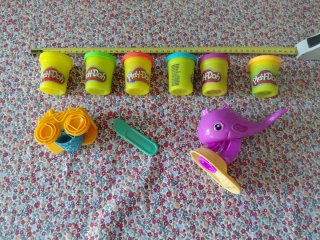 Mesa de actividades para plastilina play doh