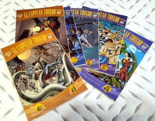 6 tebeos Capitán Trueno. Colección Fans. 1998.