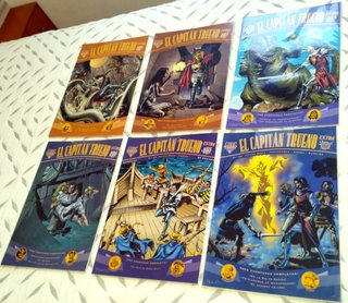 6 tebeos Capitán Trueno. Colección Fans. 1998.