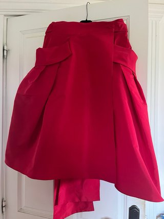 Falda Carolina Herrera Roja