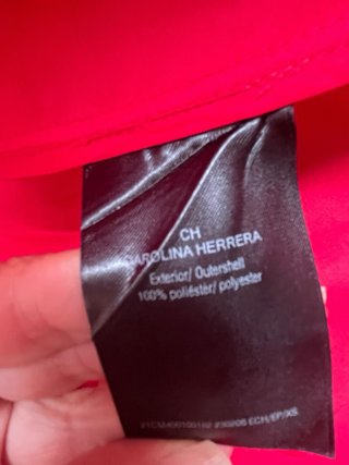 Falda Carolina Herrera Roja