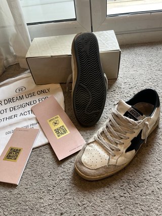 Golden Goose Zapatillas Blancas y Negras