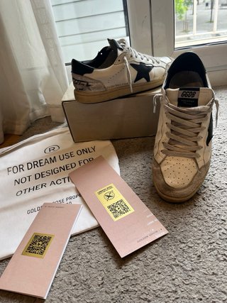 Golden Goose Zapatillas Blancas y Negras