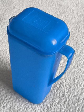 JARRA AGUA "FONT VELLA" 1 LITRO AZUL