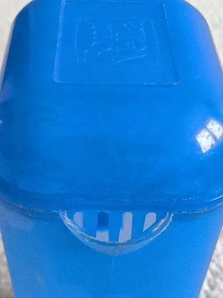 JARRA AGUA "FONT VELLA" 1 LITRO AZUL