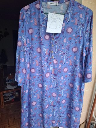 Camisón Women'secret estampado sol y palmeras