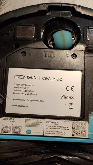 Robot Aspirador Cecotec Conga 1099 Connected