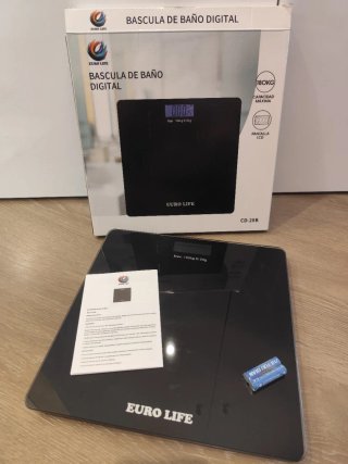 Báscula de Baño Digital Euro Life