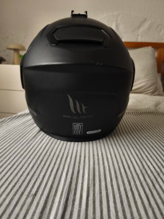 Casco Modular MT Helmets Talla S Negro mate
