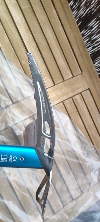 Piolet Petzl Glacier Literide 50cm Azul nuevo