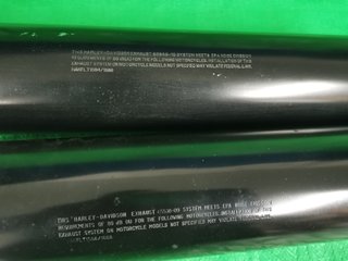 Tubos de escape Harley Davidson Touring