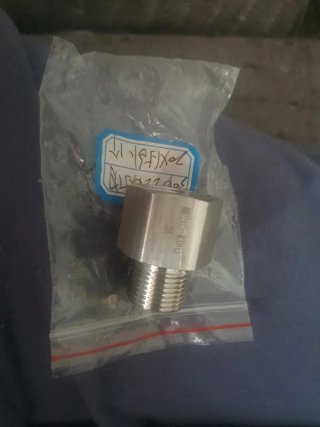 Reductor M20x1.5 a M6x0.75 Acero Inox 304