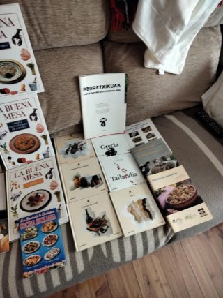 Libros varios cocina lote