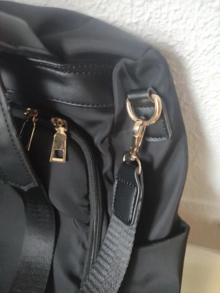 Mochila Poaba Antirrobo Negra