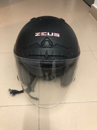 Casco Moto Zeus ZS Negro