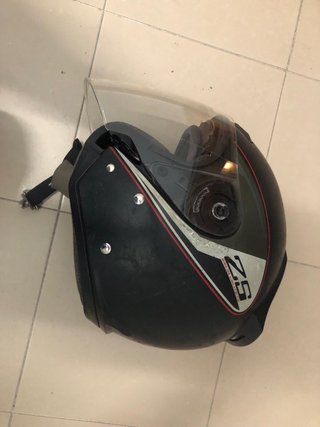Casco Moto Zeus ZS Negro
