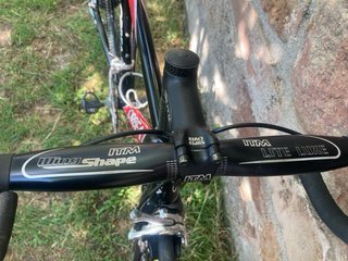 Bicicleta Carretera Orbea Roja y Negra