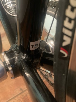 Bicicleta Carretera Orbea Roja y Negra