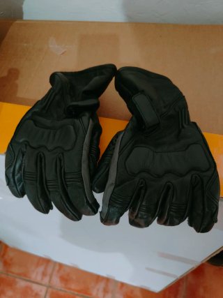 2 Cascos Moto + Guantes Talla L