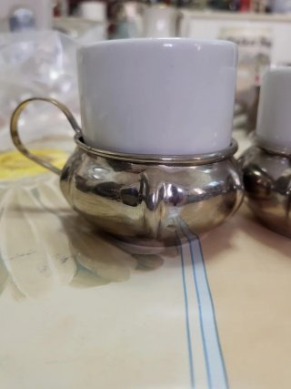 Coppia tazzine Gold Haven