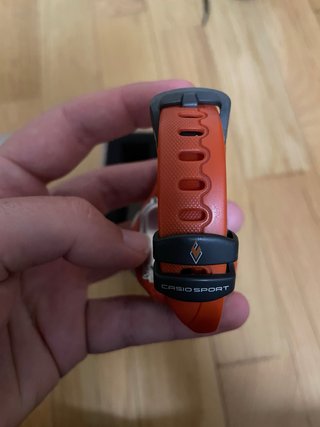 Casio Referee Timer VIB ALARM Naranja AW-80 NUEVO